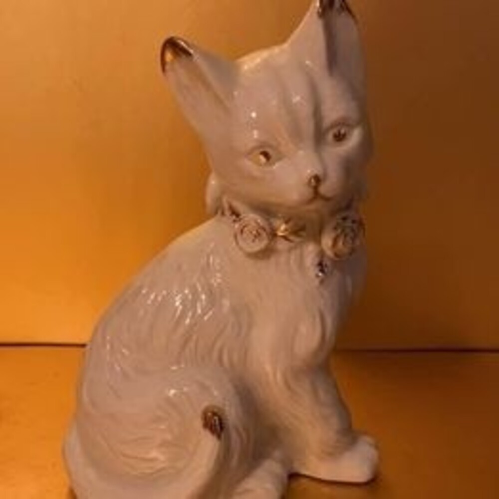 Vintage Formalities by Baum Bros. Gilded Cat [Item 085]